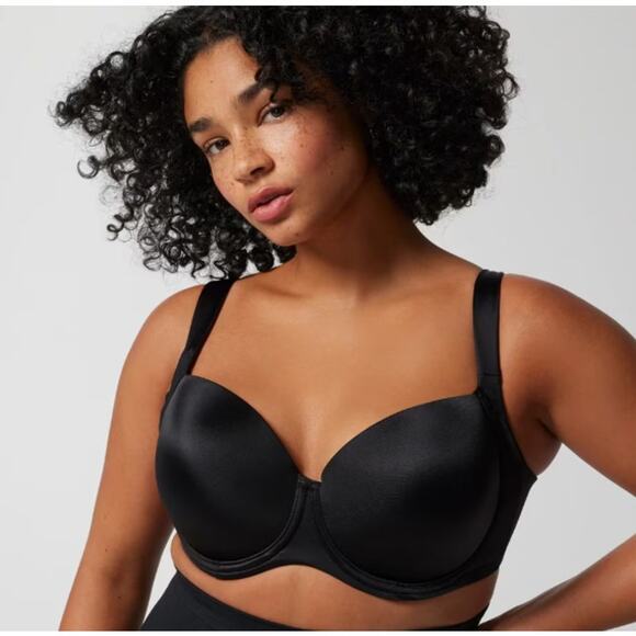 Soma 36B Black Full Coverage Shaping Underwire Stretch Back Closure Bra - Picture 2 of 7